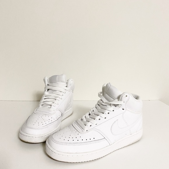 Nike court vision mid sneakers